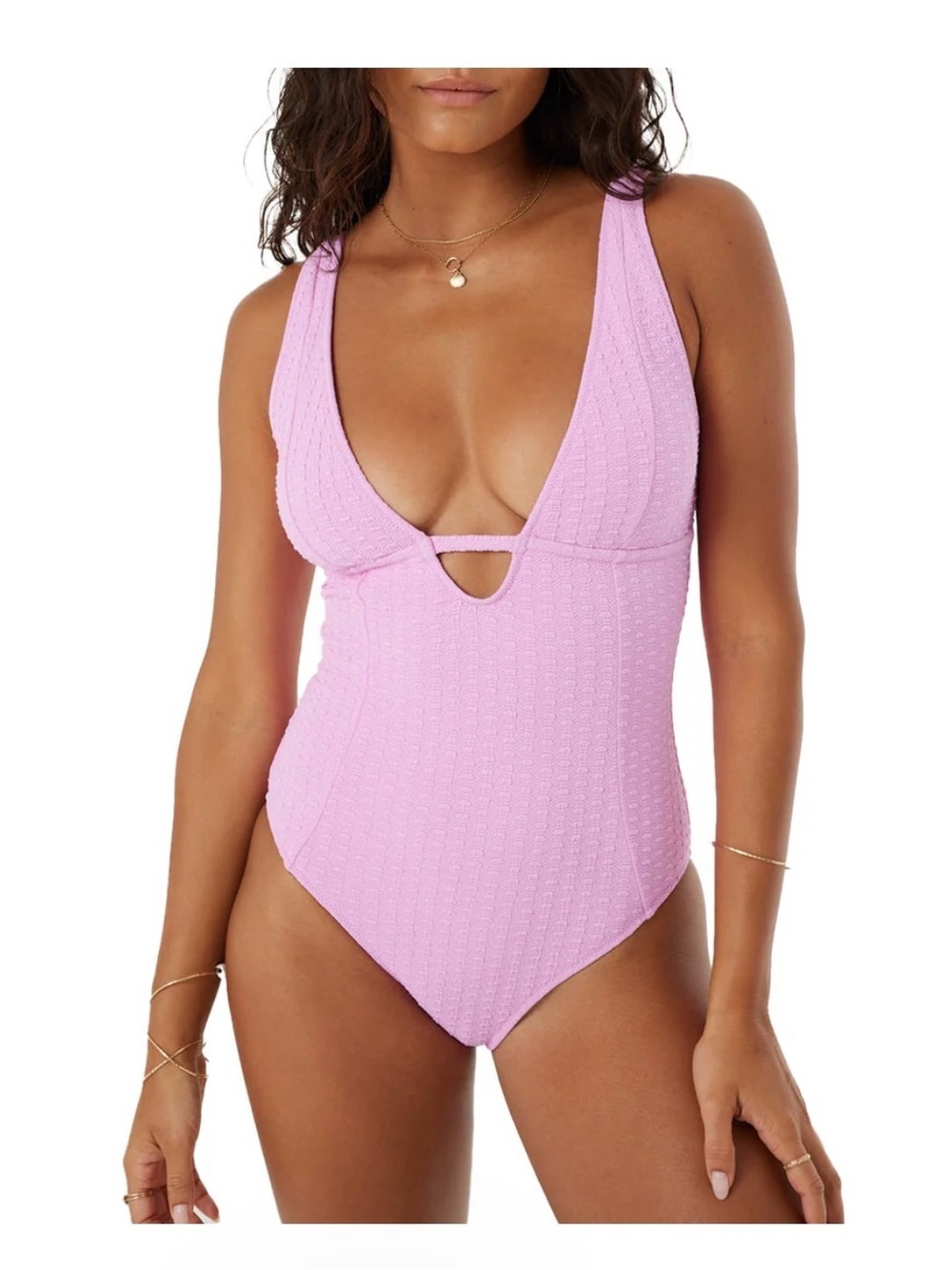 New Roxy
Women's Haleiwa Plunge-Neckline One-Piece Swimsuit medium